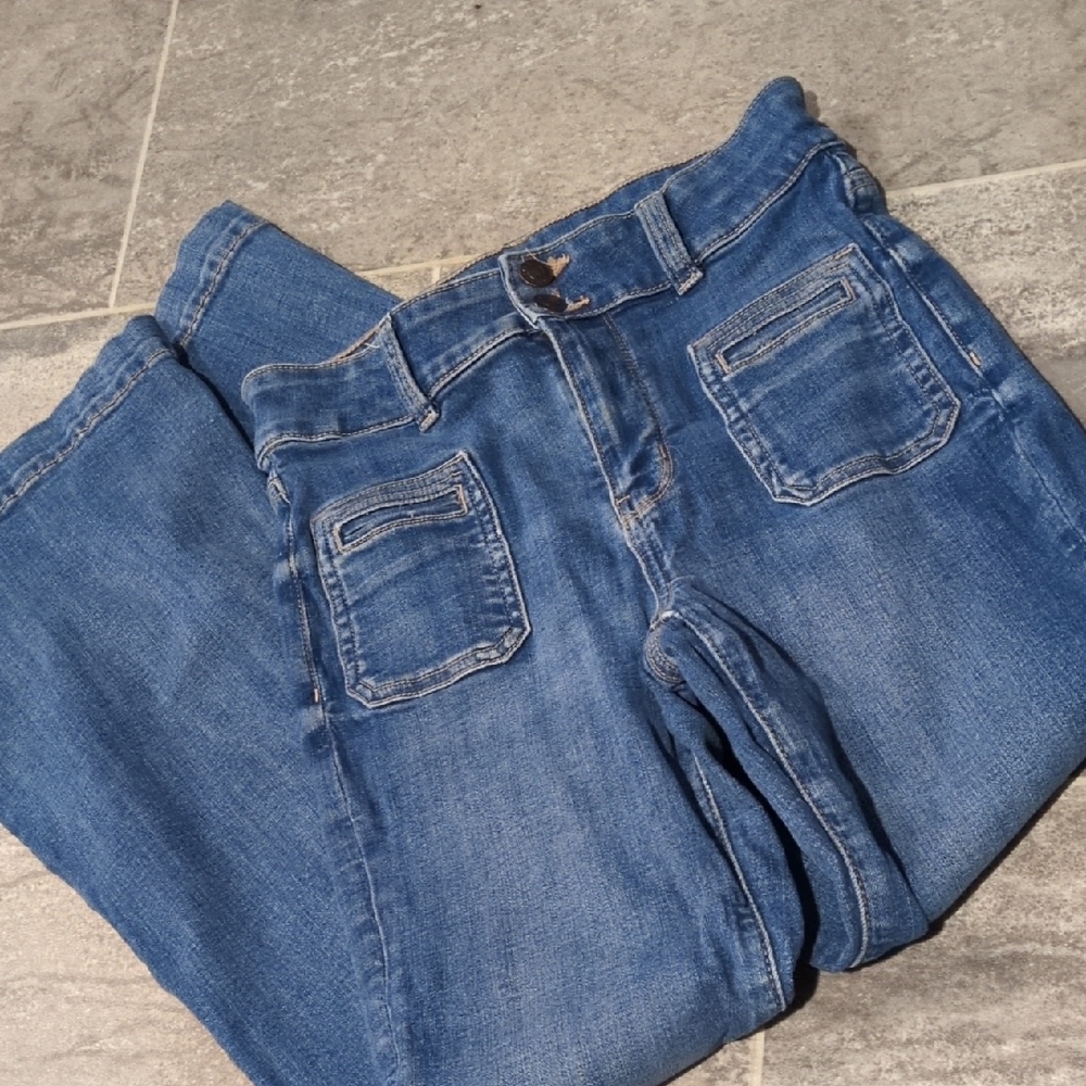 American Eagle Outfitters Women's Blue Flare Jeans